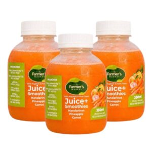 Manderines Pinaple Carrot Juice Combo